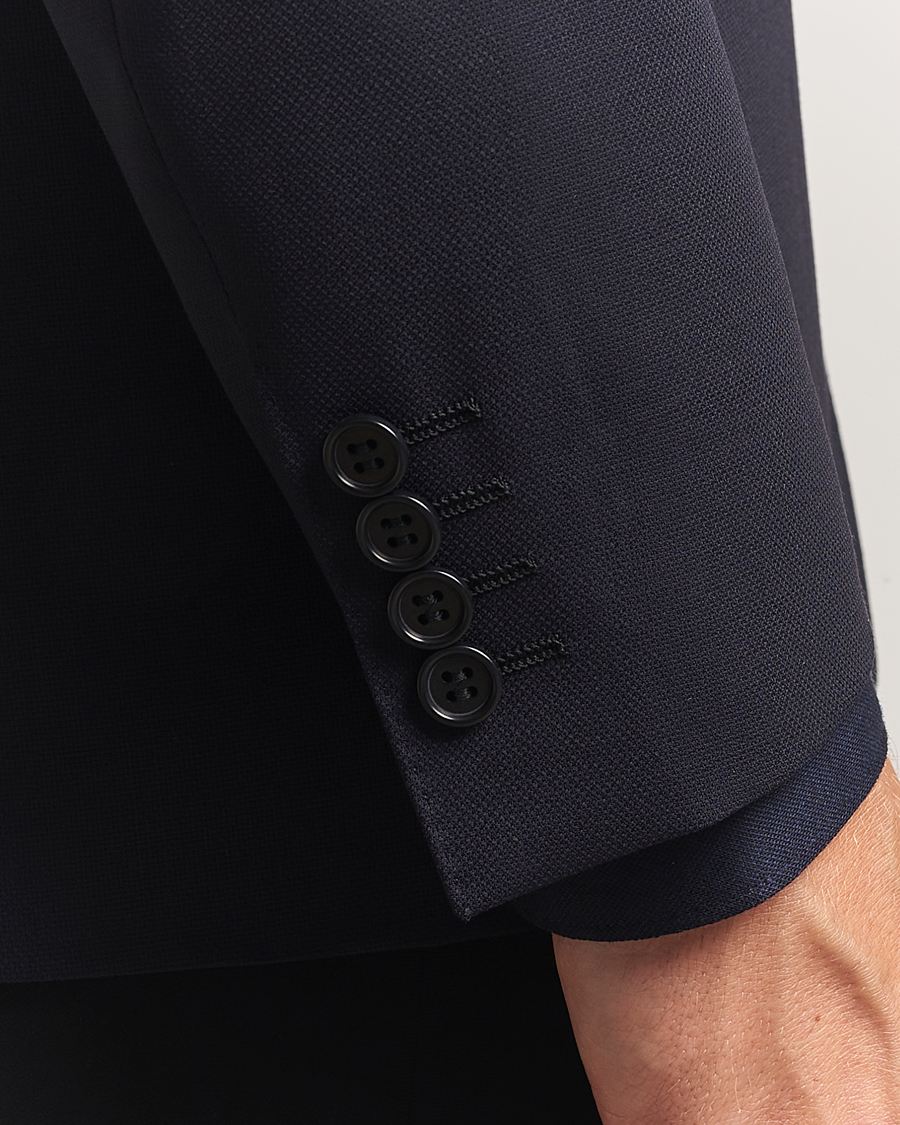Herre | Dressjakker | Canali | Travel Wool Blazer Navy