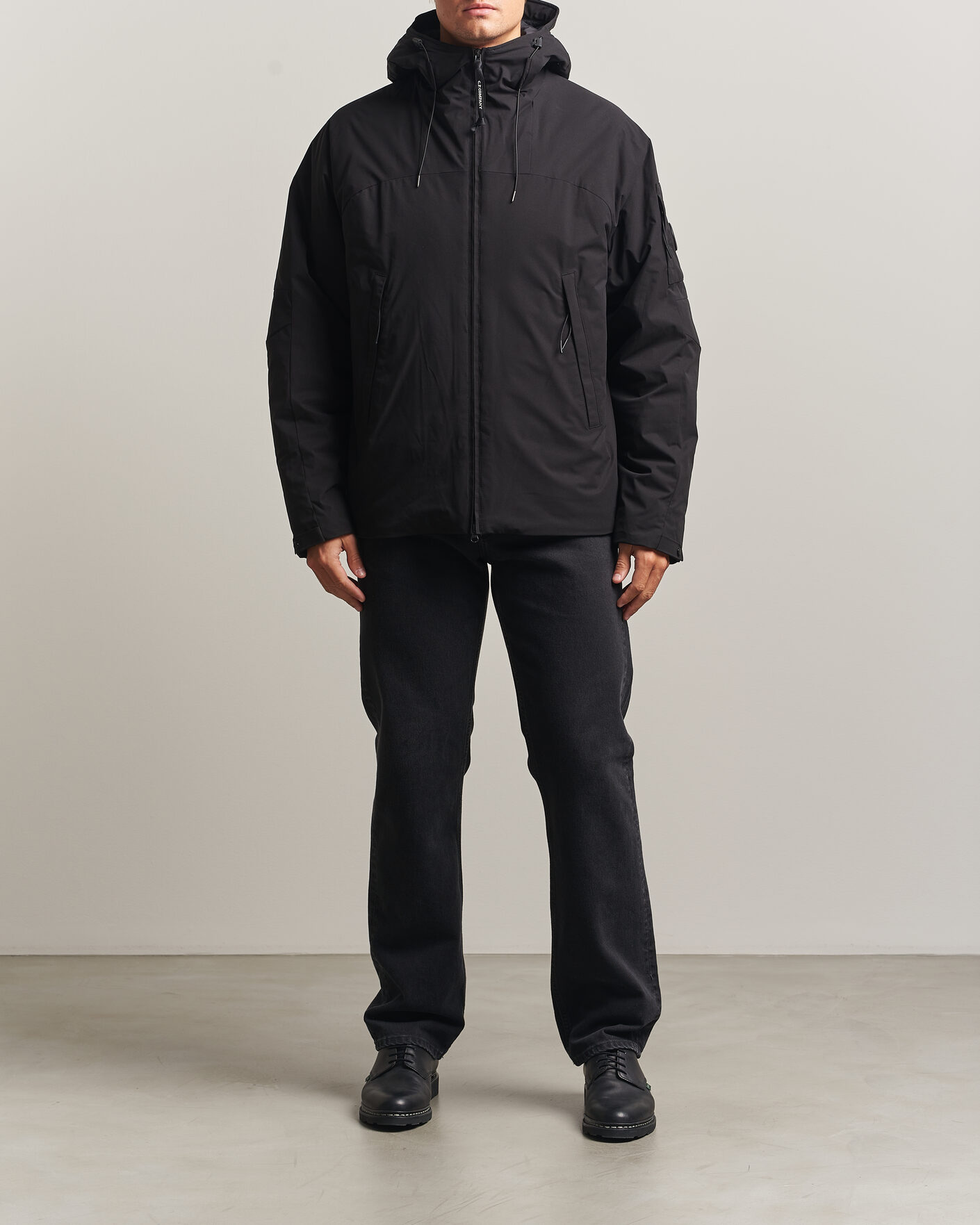 Herre | Jakker | C.P. Company | Pro-Tek Lightweight Hood Jacket Black