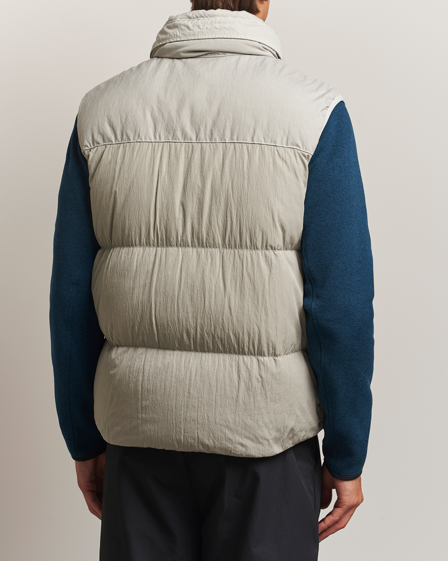 Herre | Vester | C.P. Company | Eco Chrome Mixed Down Vest Light Grey