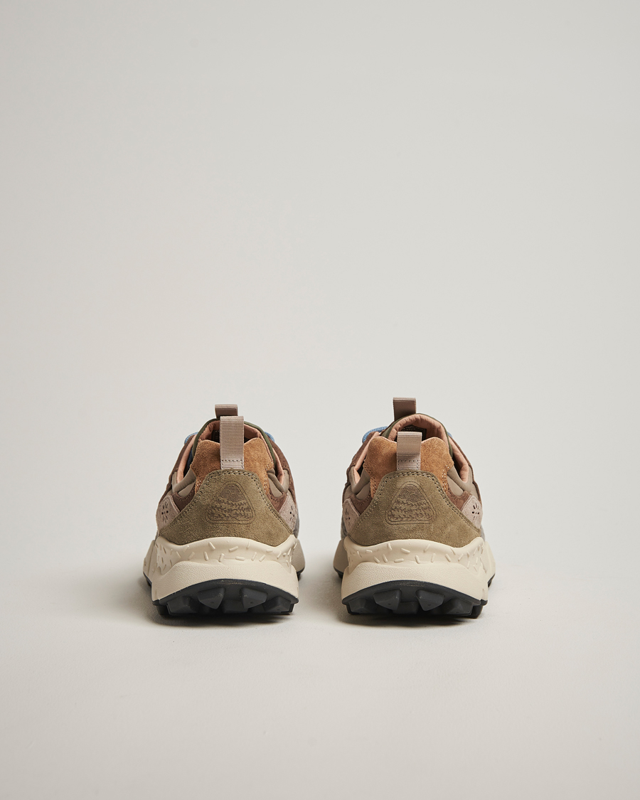 Herre | Sneakers | Flower Mountain | Yamano 3 Suede Sneaker Green/Grey
