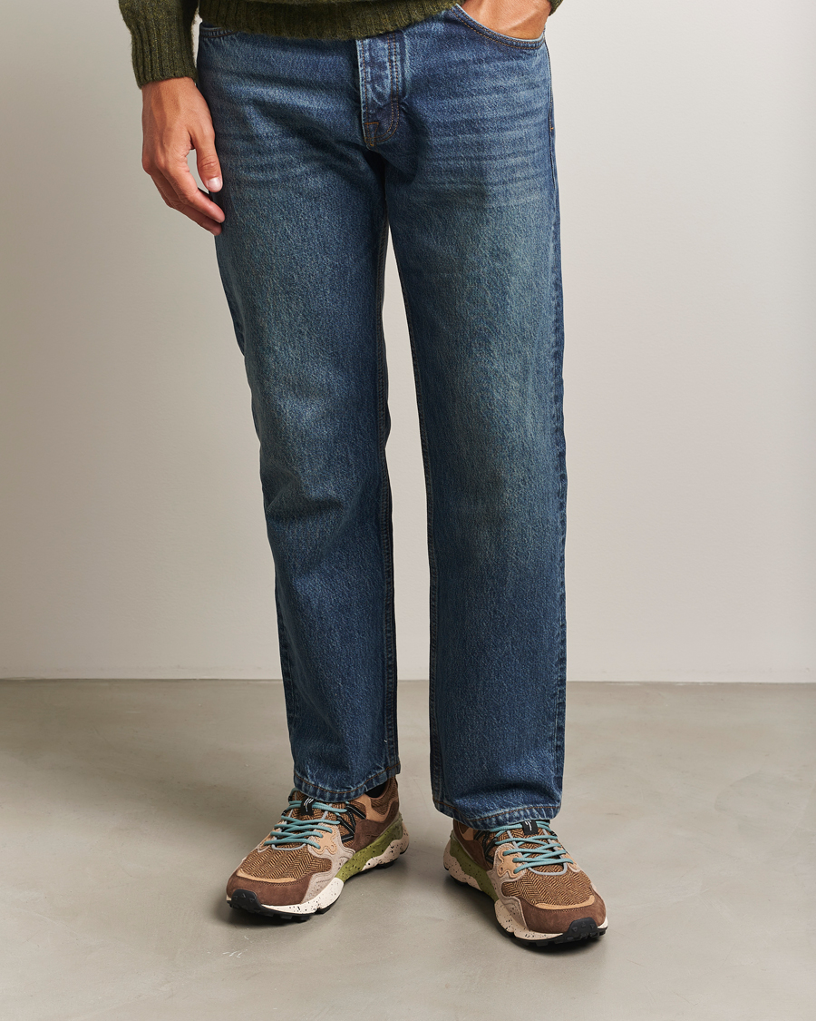 Herre | Sneakers | Flower Mountain | Yamano 3 Suede/Tweed Wool Sneaker Brown