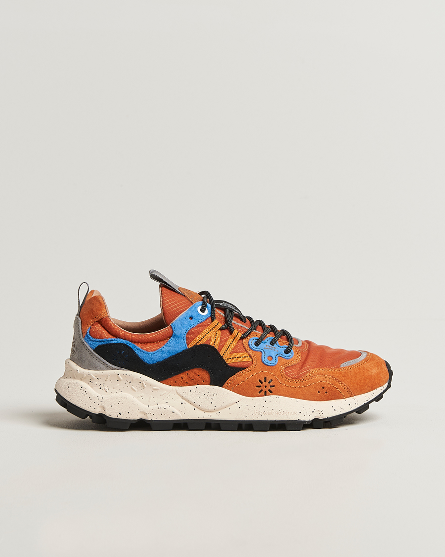 Herre | Sneakers | Flower Mountain | Yamano 3 Suede Sneaker Burnt Orange