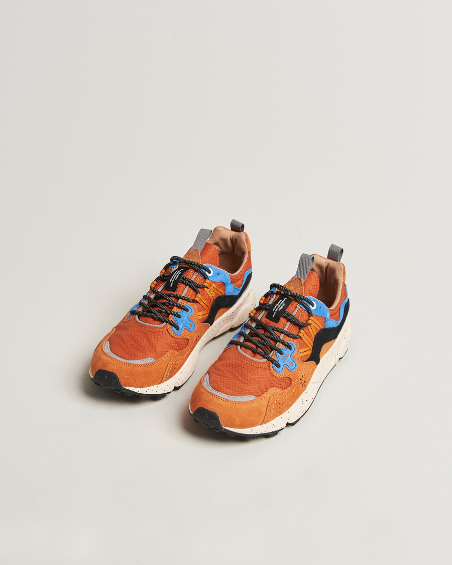 Herre | Sneakers | Flower Mountain | Yamano 3 Suede Sneaker Burnt Orange