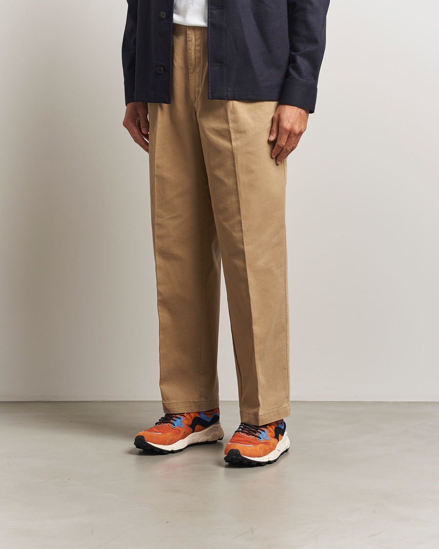 Herre | Sneakers | Flower Mountain | Yamano 3 Suede Sneaker Burnt Orange