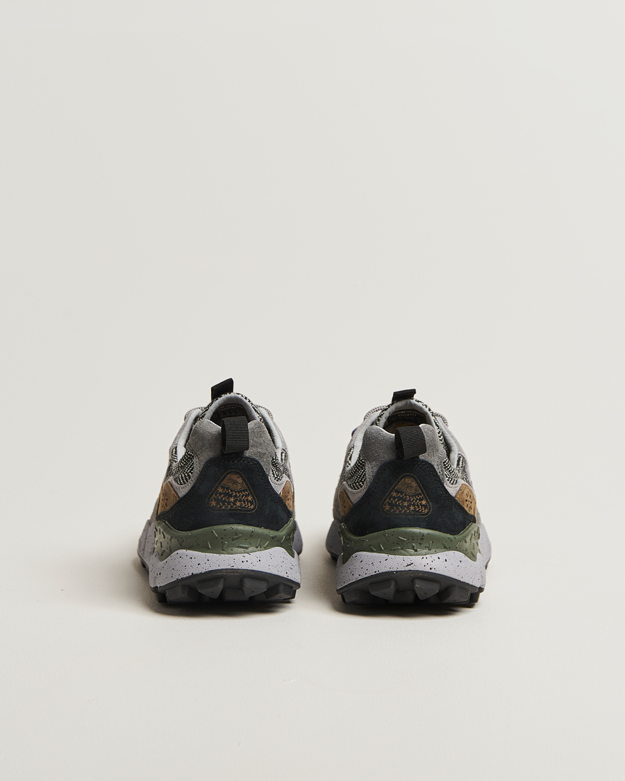Herre | Sneakers | Flower Mountain | Yamano 3 Suede/Tweed Wool Sneaker Grey