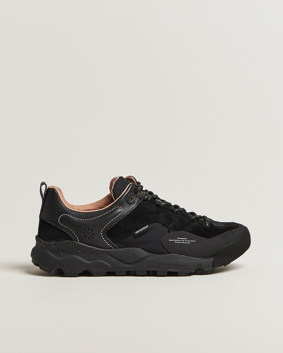 Herre | Sneakers | Flower Mountain | Back Country Suede/Leather Sneaker Black