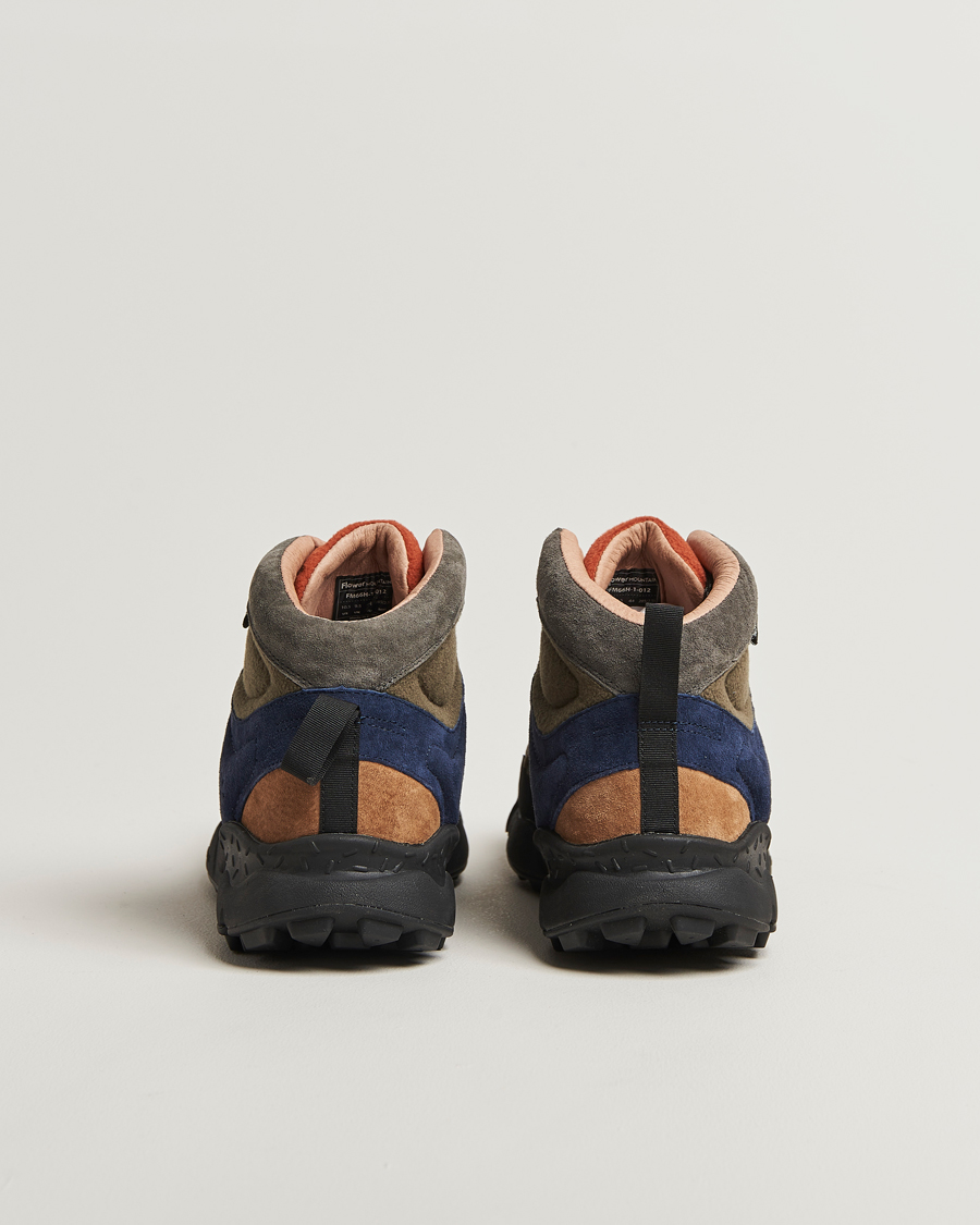 Herre | Sneakers | Flower Mountain | Back Country Mid Suede/Leather Sneaker Multi