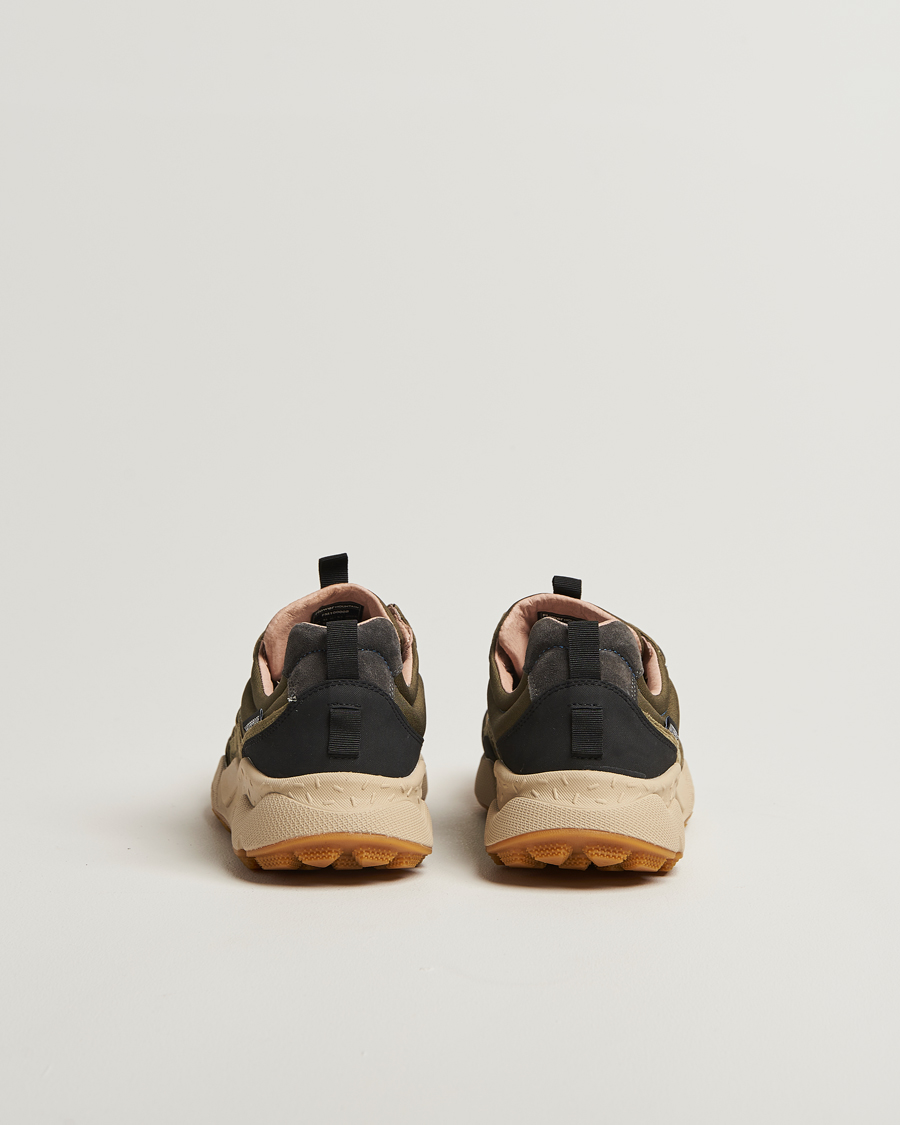 Herre | Sneakers | Flower Mountain | Iwano 2 Suede/Nylon Trail Sneaker Olive