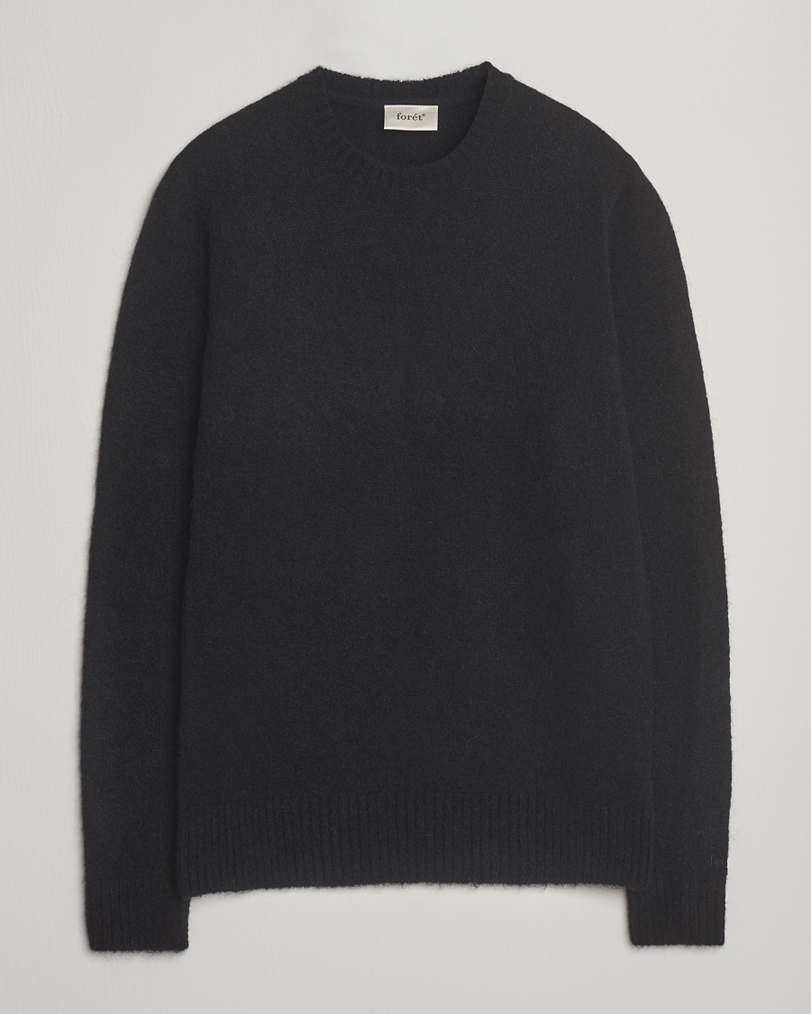 Herre | Gensere | Forét | Alpine Alpaca Knit Black