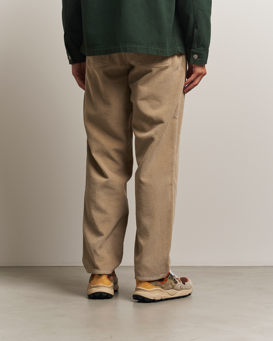 Herre | Bukser | Forét | Clay Corduroy Pants Khaki