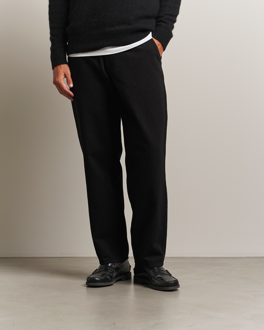 Herre | Bukser | Forét | Clay Twill Pants Black