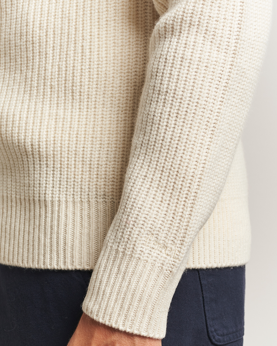 Herre | Gensere | Forét | Delta Wool Zip Knit Cloud