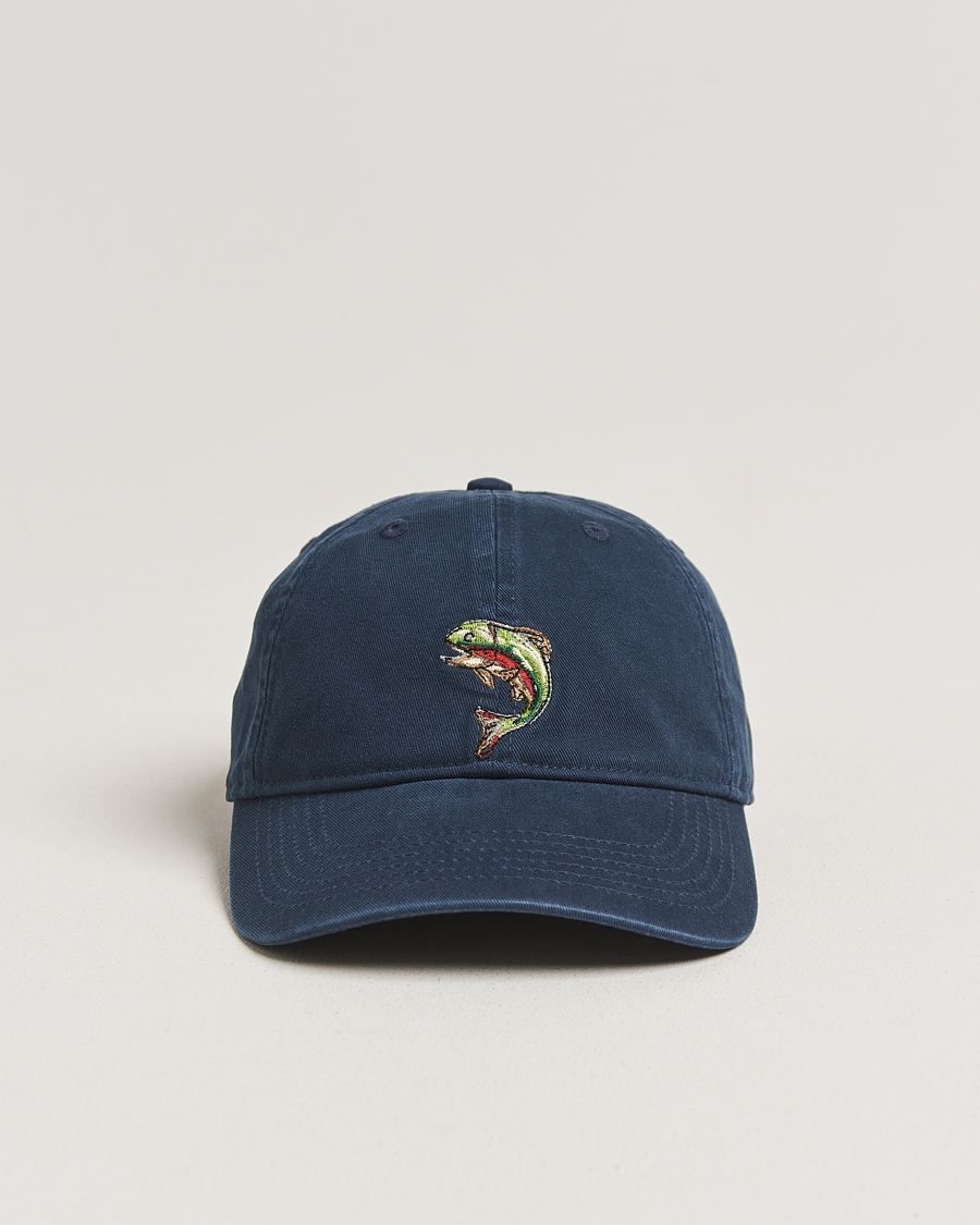 Herre | Hatter og capser | Forét | Fish Washed Cap Navy