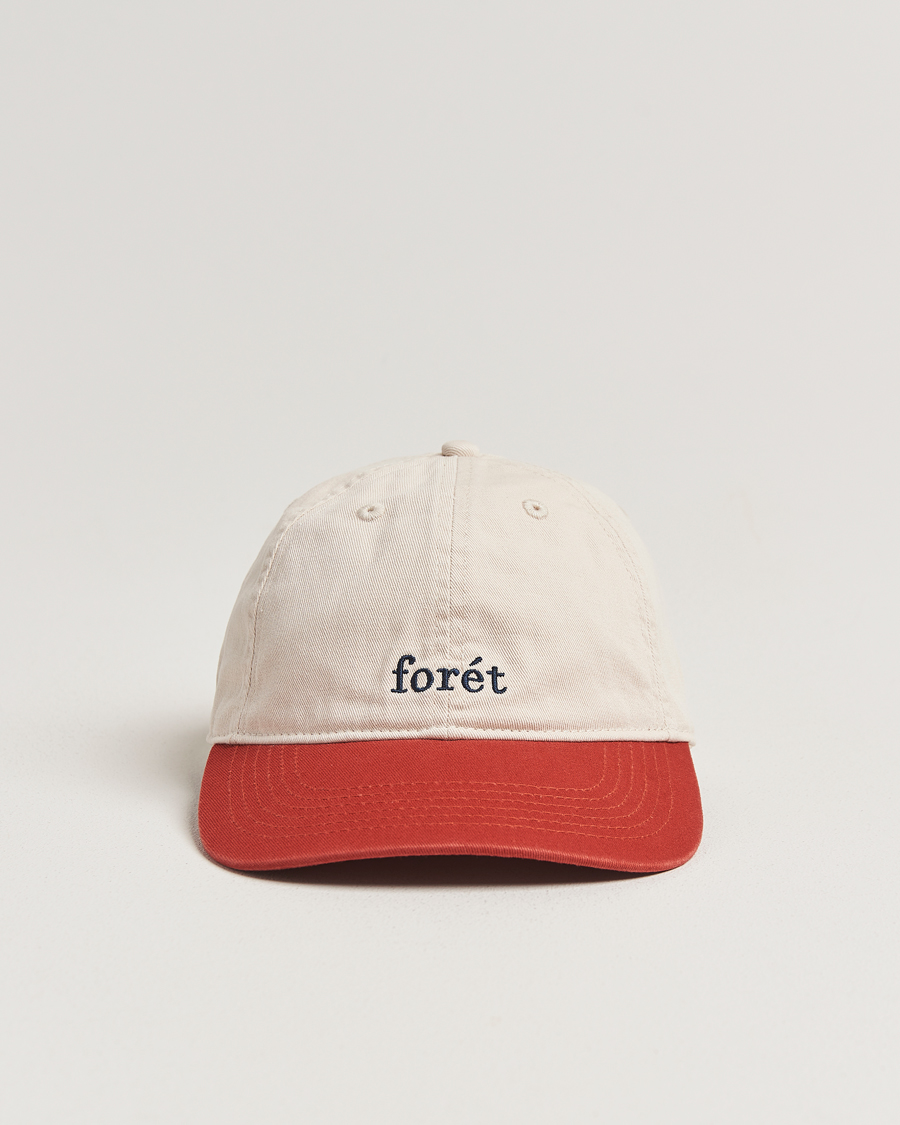 Herre | Hatter og capser | Forét | Hawk Washed 2-Tone Cap Cloud/Red