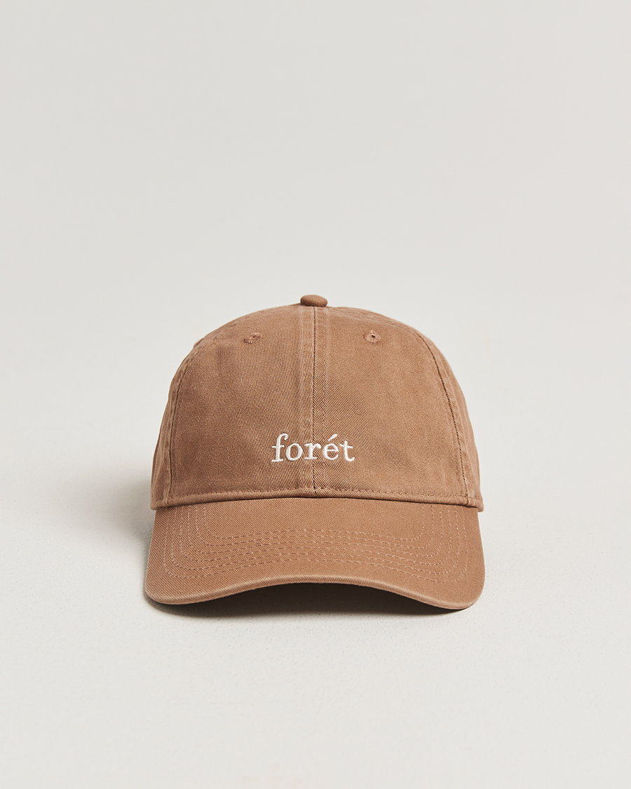 Herre | Hatter og capser | Forét | Hawk Washed Cap Burnt Khaki