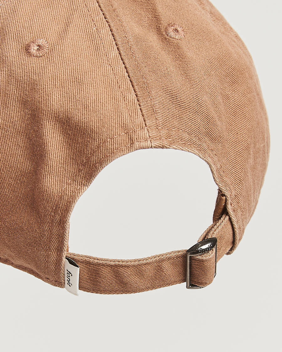 Herre | Hatter og capser | Forét | Hawk Washed Cap Burnt Khaki