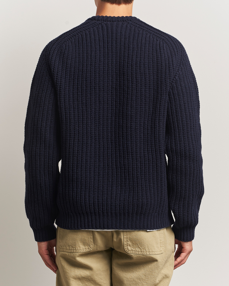 Herre | Gensere | Forét | Trip Chunky Rib Knit Navy