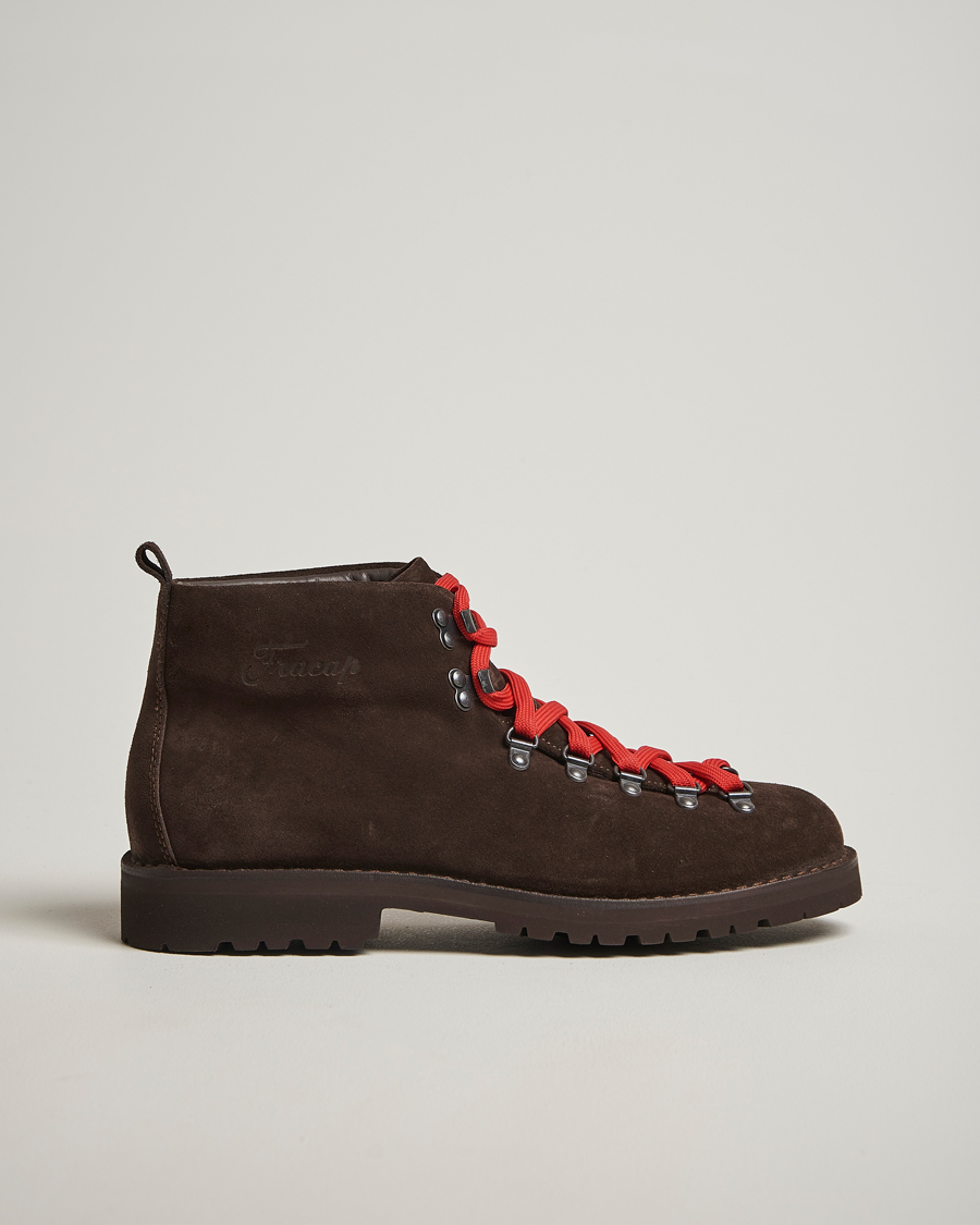 Herre | Støvler | Fracap | M120 Suede Boot Dark Brown