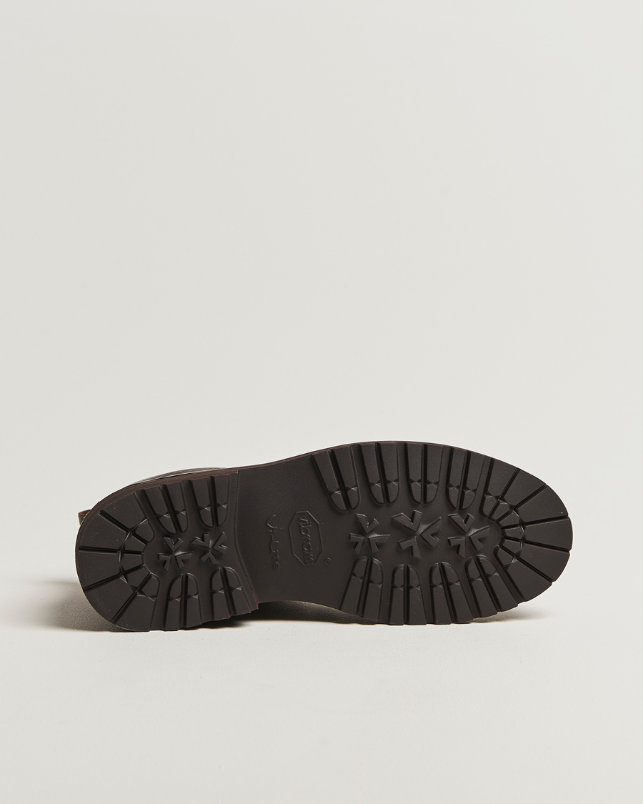 Herre | Støvler | Fracap | M120 Grained Leather Boot Dark Brown