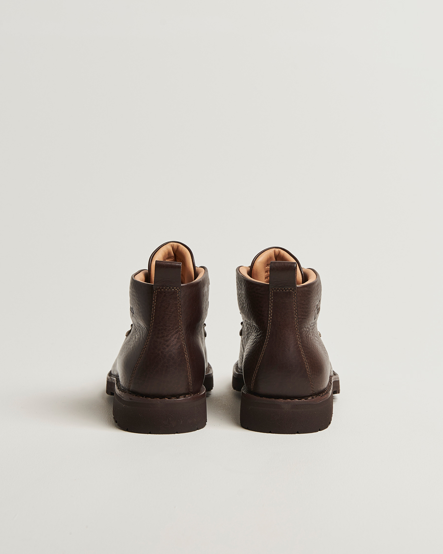 Herre | Støvler | Fracap | M120 Grained Leather Boot Dark Brown