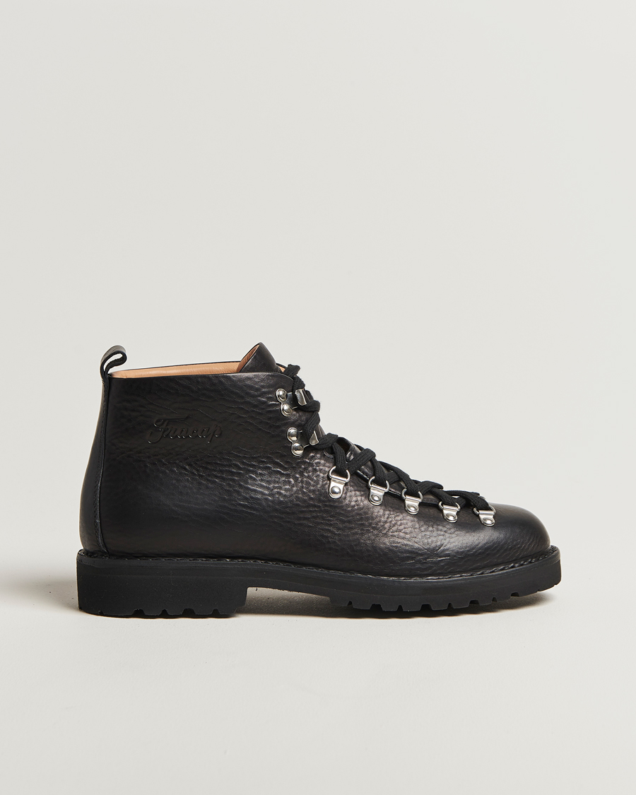 Herre | Støvler | Fracap | M120 Grained Leather Boot Black
