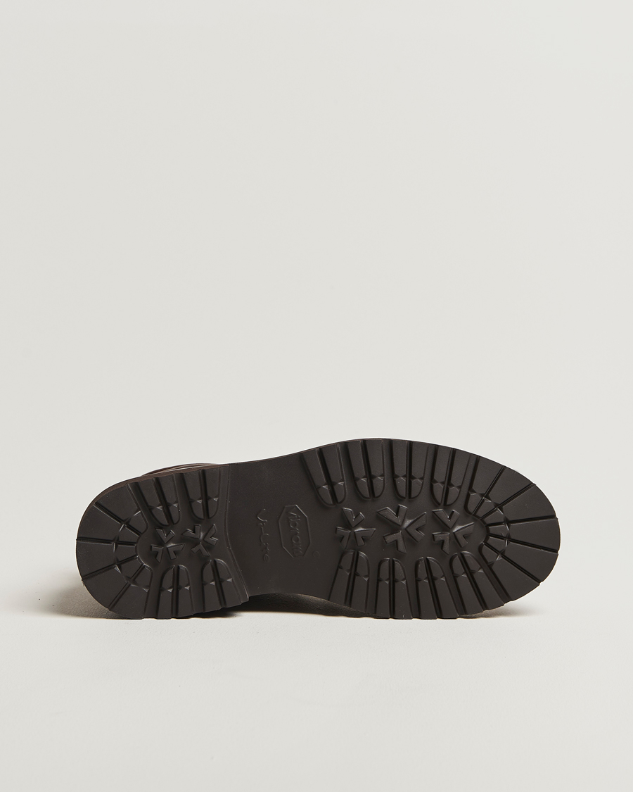 Herre | Støvler | Fracap | M127 Grained Leather Boot Dark Brown