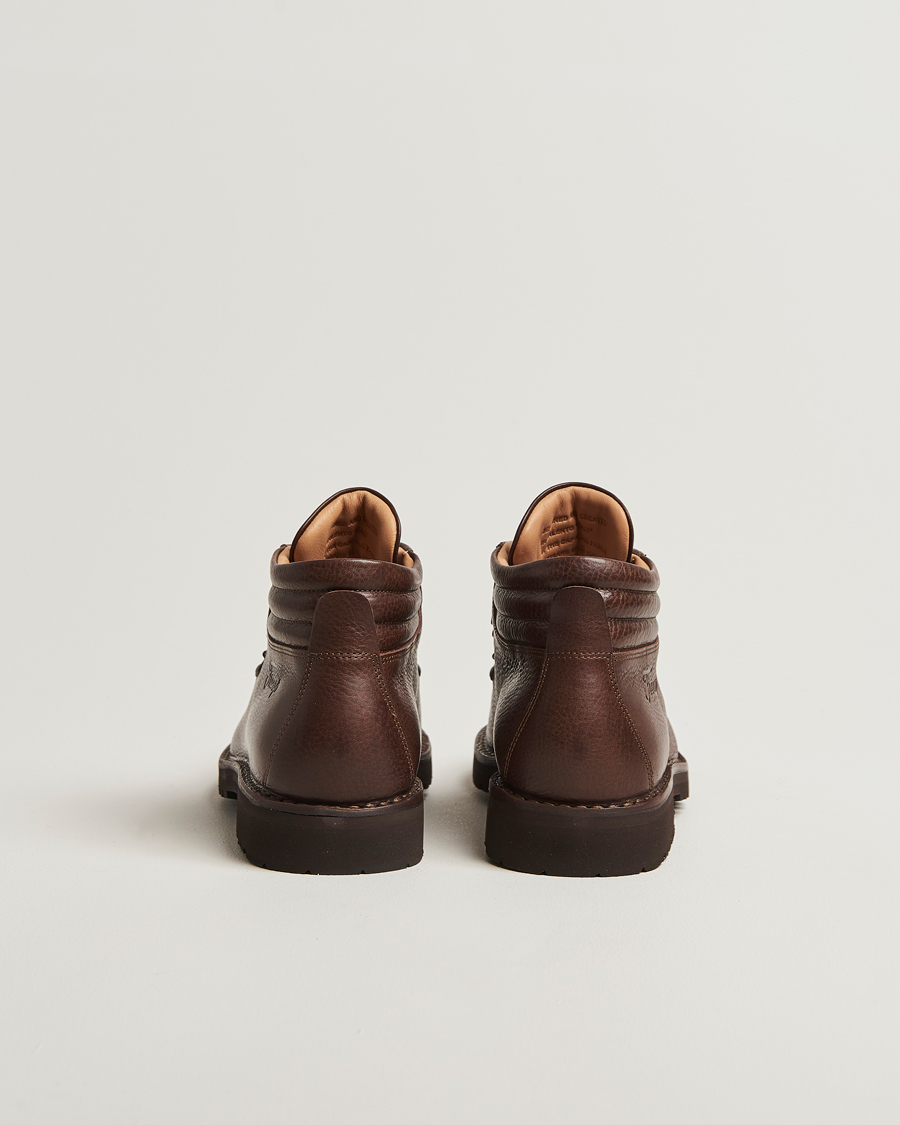Herre | Støvler | Fracap | M127 Grained Leather Boot Dark Brown