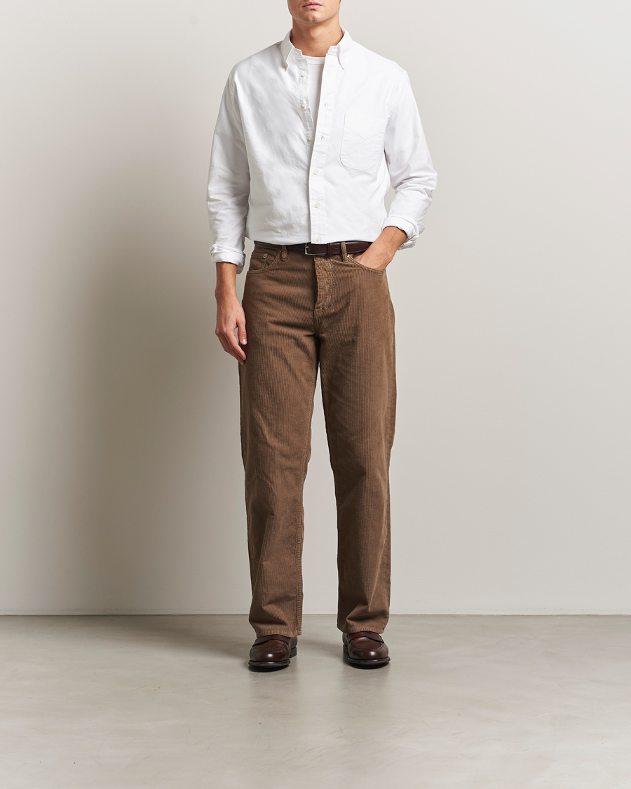 Herre | Skjorter | Gitman Vintage | Oxford Button Down Shirt White