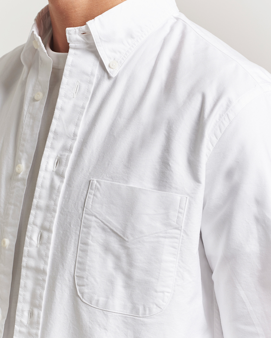 Herre | Skjorter | Gitman Vintage | Oxford Button Down Shirt White