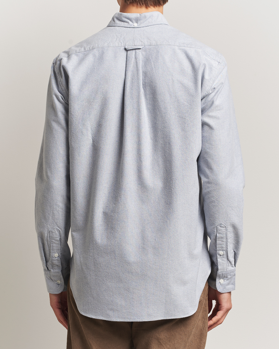 Herre | Skjorter | Gitman Vintage | Brushed Oxford Button Down Shirt Blue