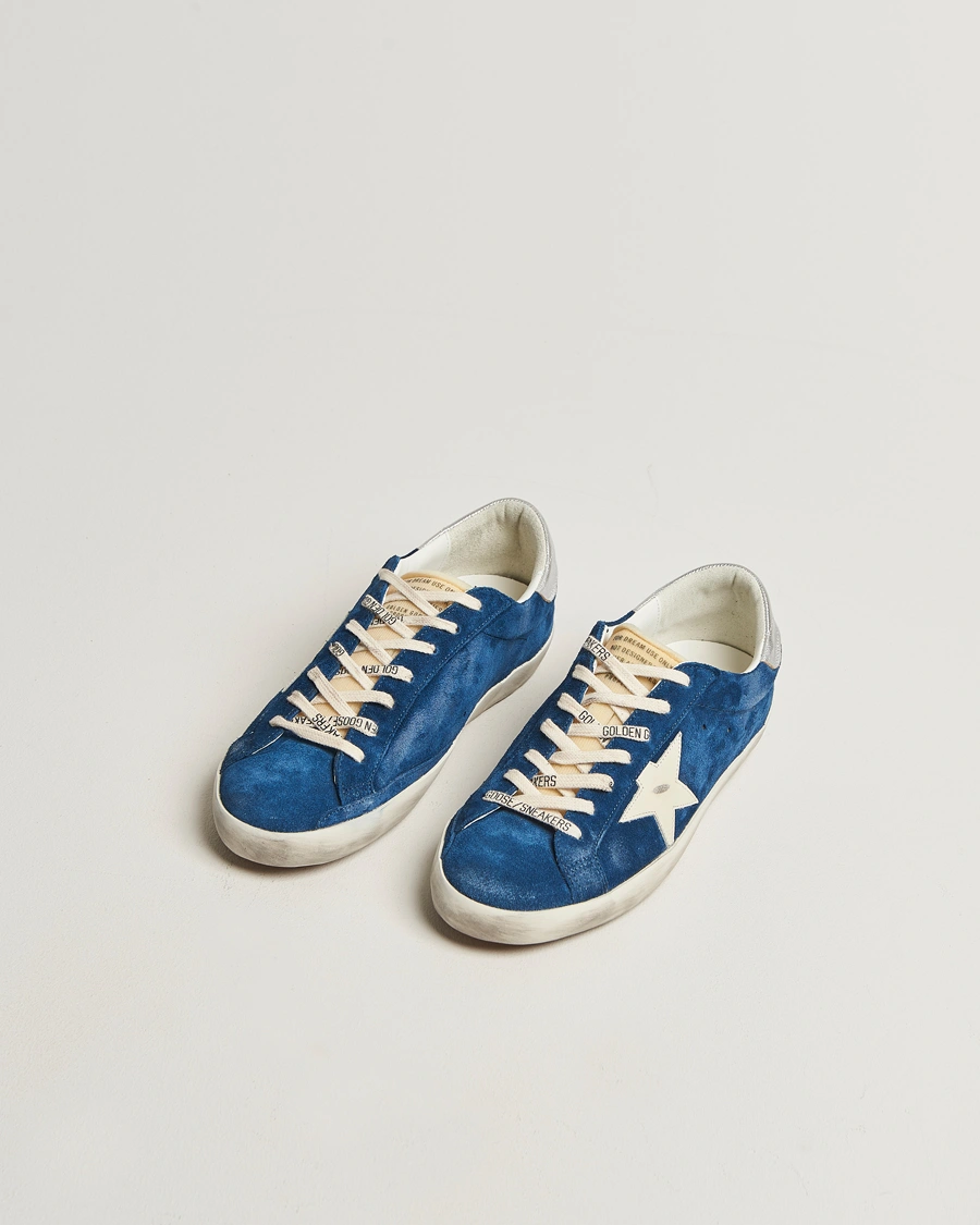 Herre | Sneakers | Golden Goose | Super-Star Sneakers Aviator Blue