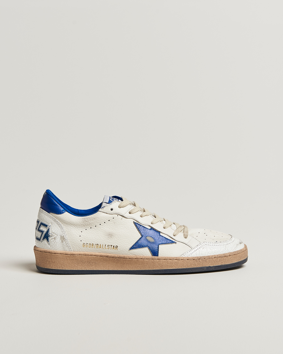 Herre | Sneakers | Golden Goose | Ball Star Sneakers White/Blue
