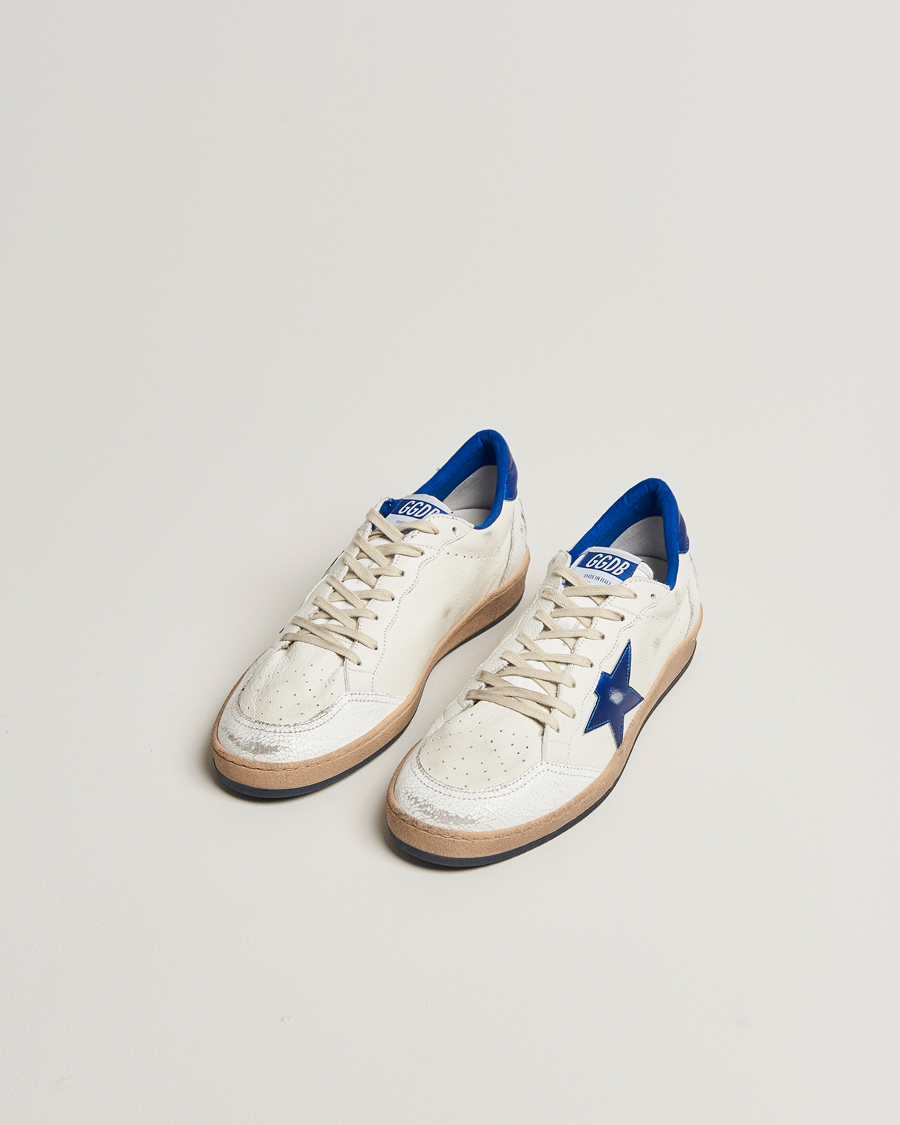 Herre | Sneakers | Golden Goose | Ball Star Sneakers White/Blue