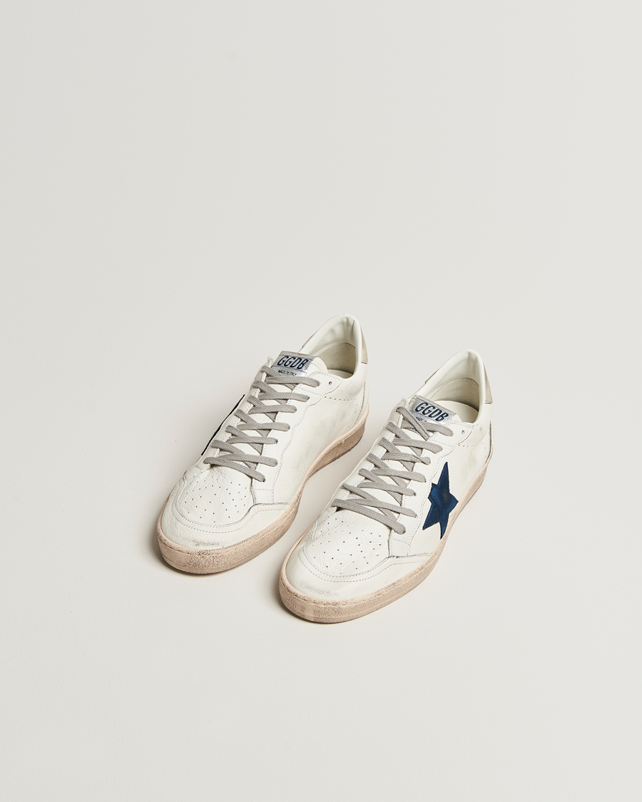 Herre | Sneakers | Golden Goose | Ball Star Sneakers White/Navy