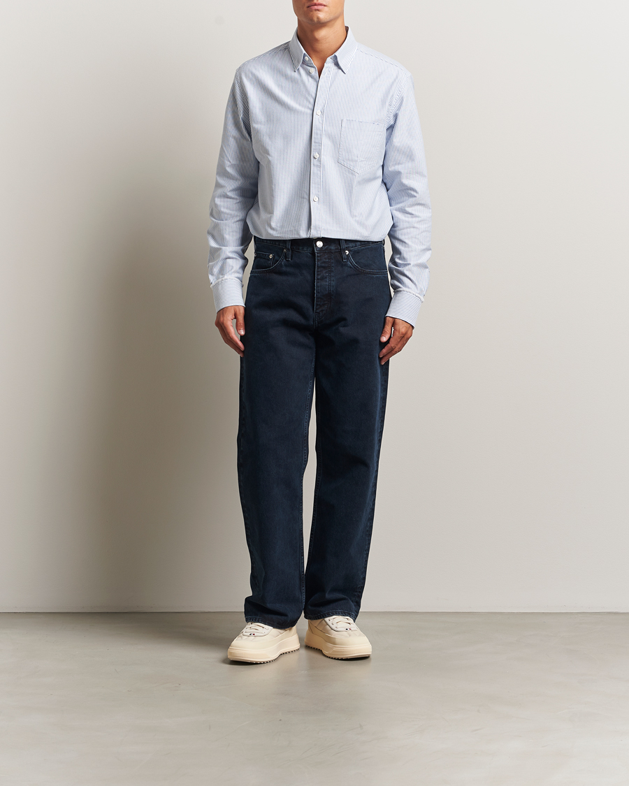 Herre | Skjorter | Golden Goose | Regular Fit Oxford Shirt Light Blue