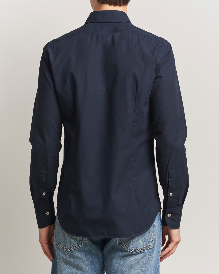 Herre | Skjorter | Grigio | Cotton Twill Shirt Navy