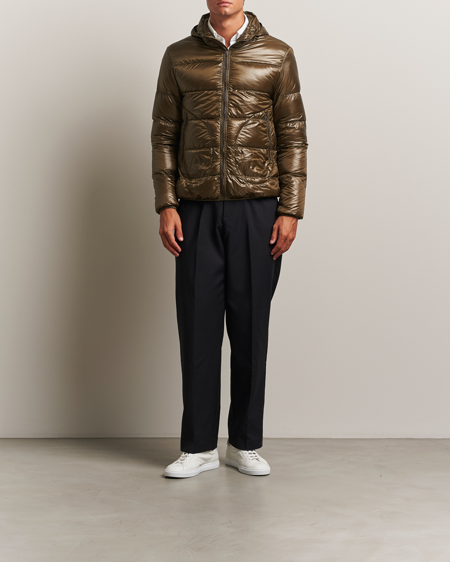 Herre | Jakker | Herno | Piumino Nylon Bomber Military