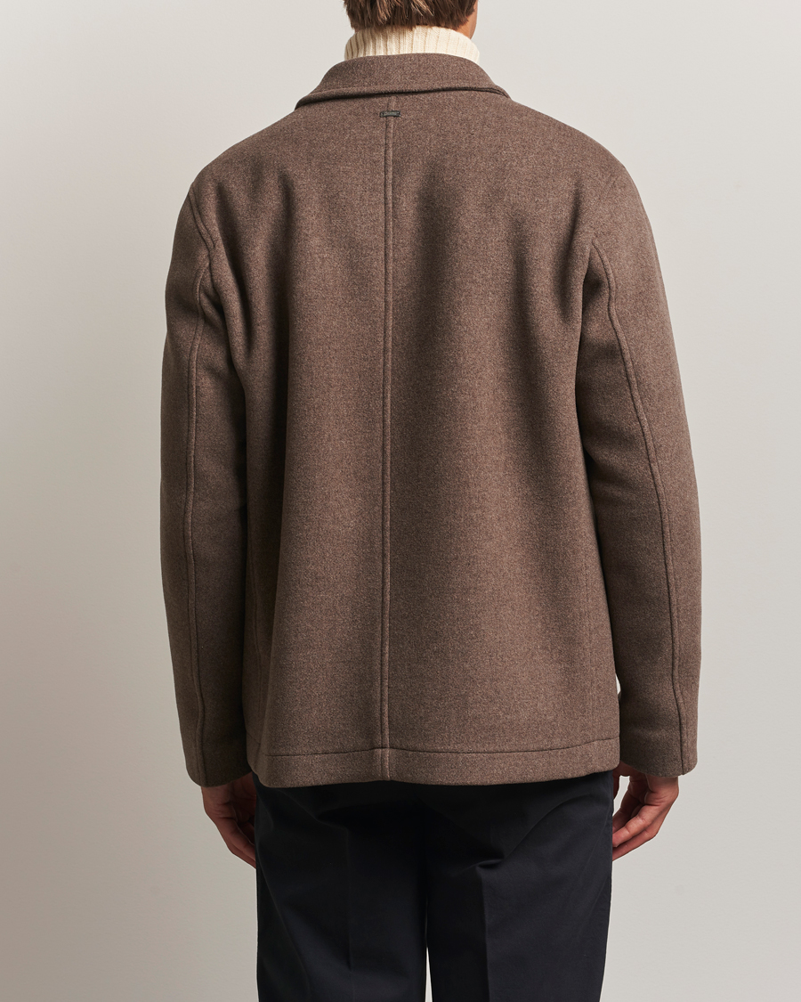 Herre | Jakker | Herno | Soft Wool Field Jacket Beige