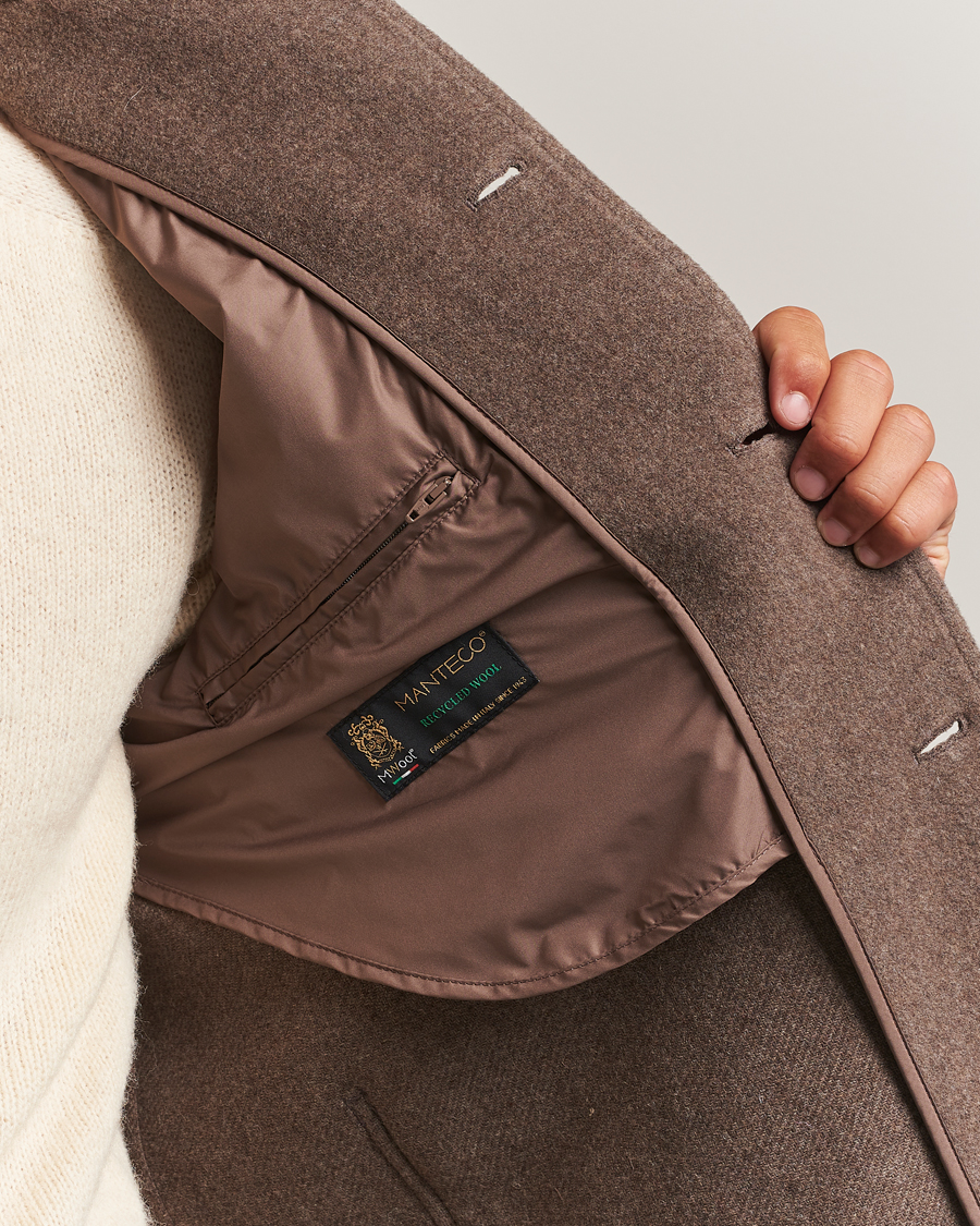 Herre | Jakker | Herno | Soft Wool Field Jacket Beige