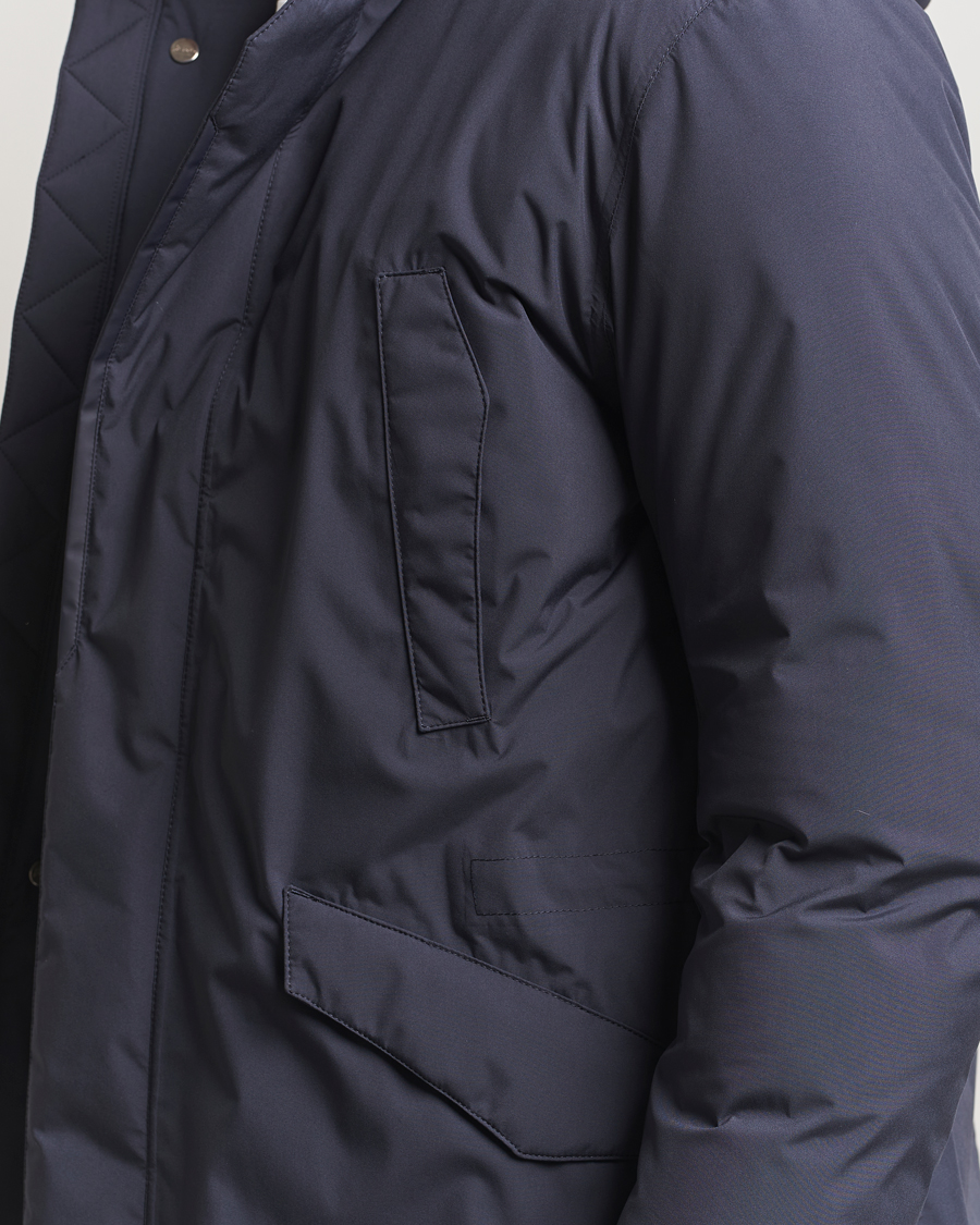 Herre | Jakker | Herno | Waterproof Fishtail Parka Navy
