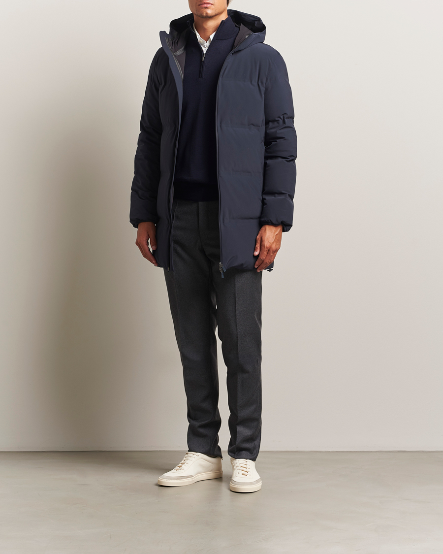 Herre | Jakker | Herno | Waterproof Stretch Down Parka Navy