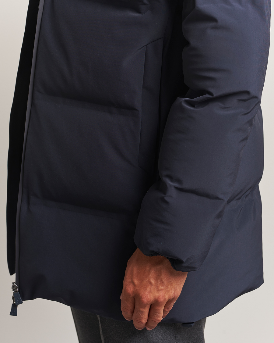 Herre | Jakker | Herno | Waterproof Stretch Down Parka Navy