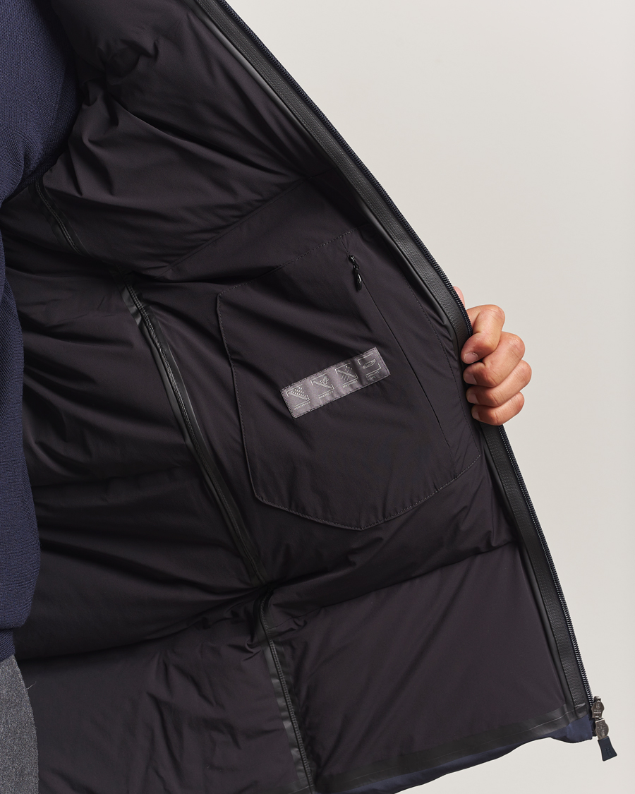 Herre | Jakker | Herno | Waterproof Stretch Down Parka Navy