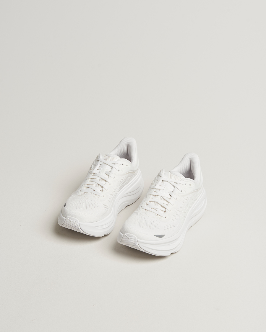 Herre | Løpesko | Hoka | One Bondi 9 Running Sneakers White
