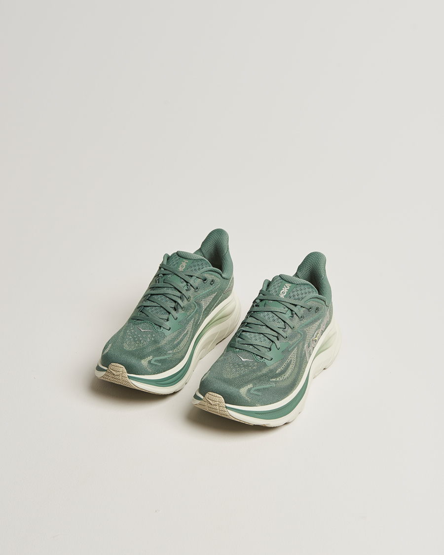Herre | Løpesko | Hoka | One Clifton 10 Running Sneakers Fern/Truffle Salt