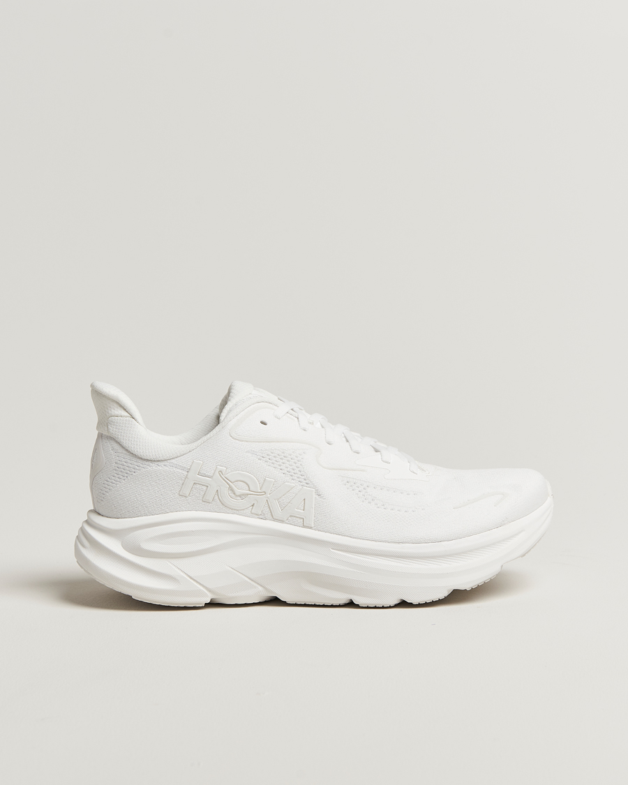 Herre | Løpesko | Hoka | One Clifton 10 Running Sneakers White