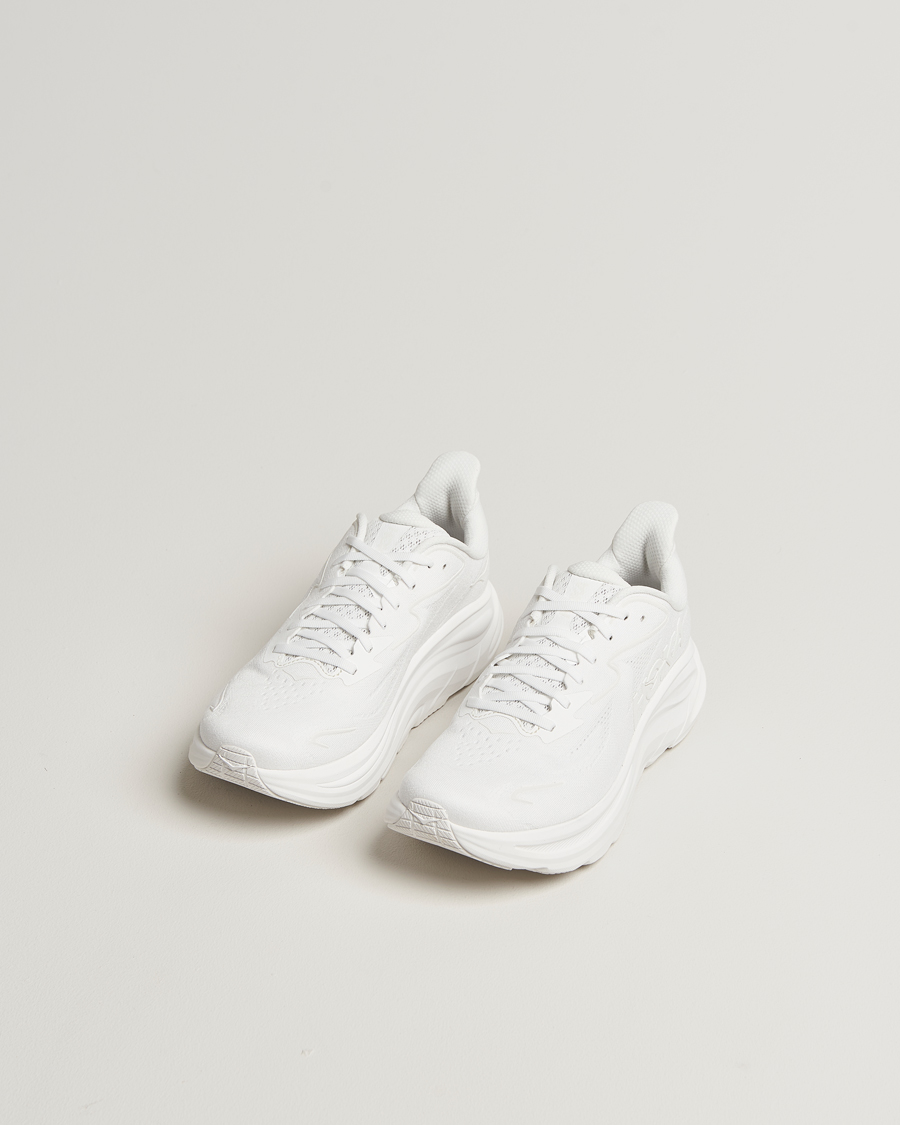 Herre | Løpesko | Hoka | One Clifton 10 Running Sneakers White