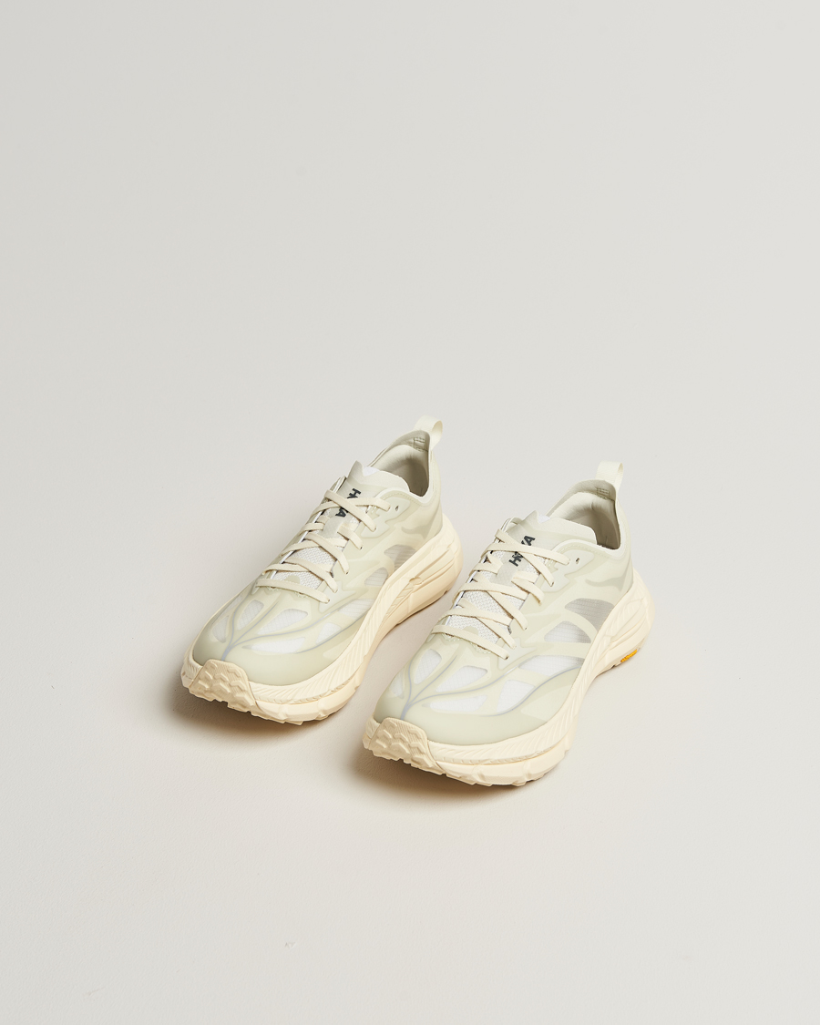 Herre | Trail Sneakers | Hoka | One Mafate Speed 4 Lite Truffle Salt/Vintage Yellow