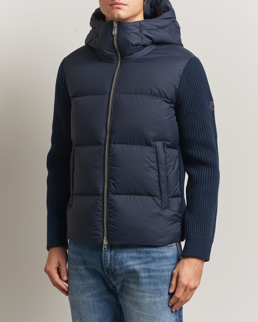 Herre | Jakker | Sail Racing | Ridge Knitted Hybrid Jacket Dark Navy