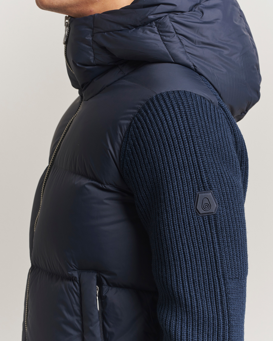 Herre | Jakker | Sail Racing | Ridge Knitted Hybrid Jacket Dark Navy